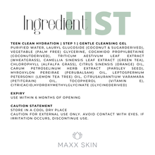 Load image into Gallery viewer, TEEN CLEAN HYDRATION | STEP 1 | GENTLE CLEANSING GEL