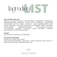 Load image into Gallery viewer, PREMIUM EYE CARE DUO: Firming Eye Cream + Anti-Ageing Eye Gel
