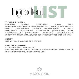VITAMIN B + SERUM